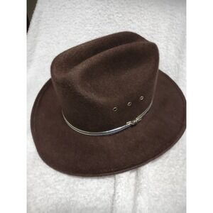 Pigalle Brown Western Cowboy Hat Mens Size 6 1/2 Made‎ in Mexico